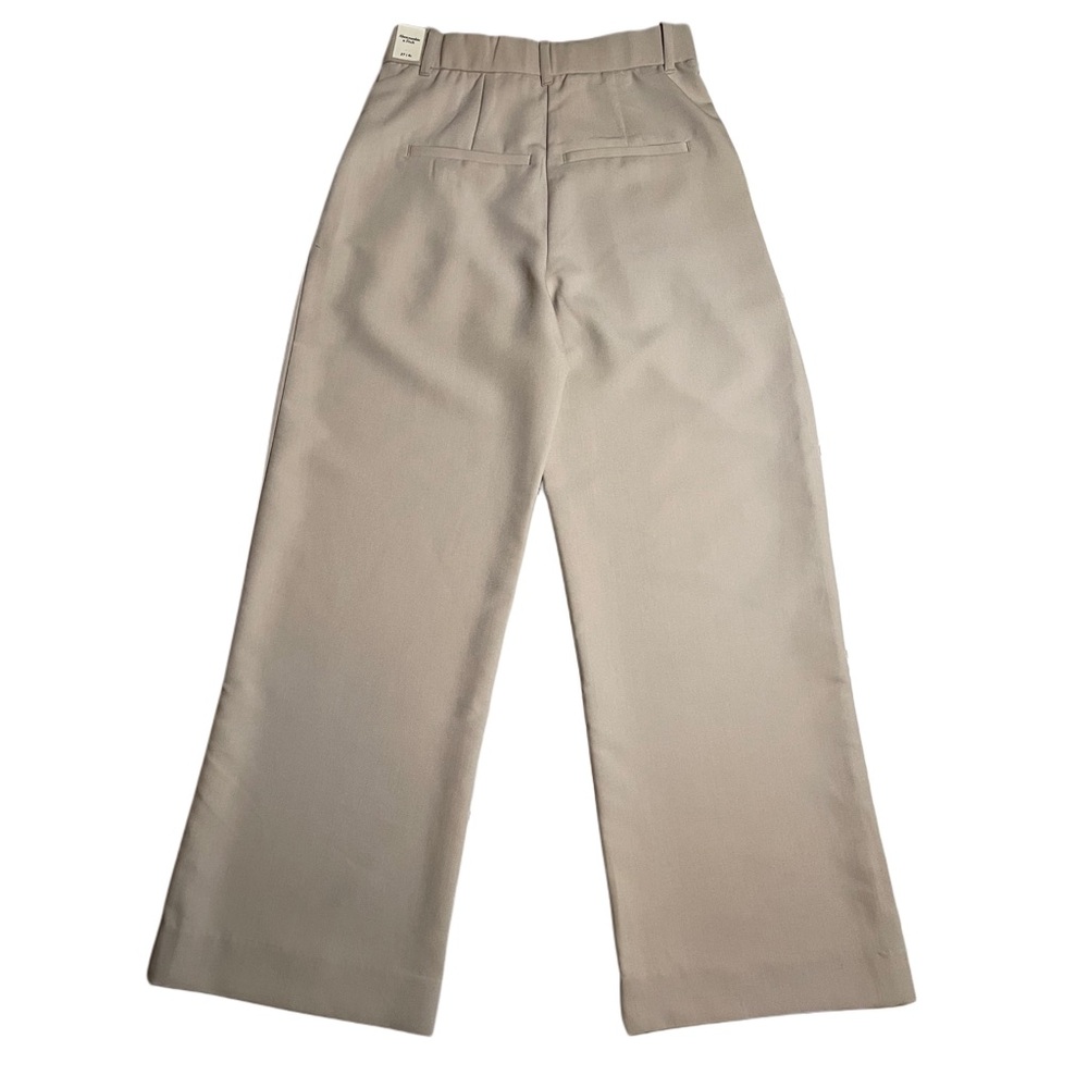 Abercrombie & Fitch Flare Leg Trouser Pants High Rise - Picture 2 of 4